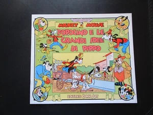 COLLANA SPECIAL MONGO 71 TOPOLINO E LE GRANDI IDEE DI P W. DISNEY  ED. COMIC ART - Foto 1 di 10
