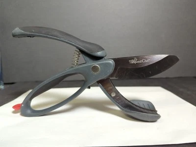 Pampered Chef Salad Chopper 2582 Double Bladed Shears Scissors - Image 1 of 4