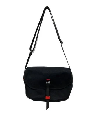 Marimekko Bolso de Hombro de Lona Negro 040954 Foto 1 de 4