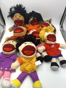Oriental Trading Post Set Of 8 Puppets - Picture 1 of 7
