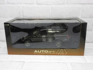 1:18 AUTOart Jeep Grand Cherokee 1999 negro modelo de coche - Imagen 1 de 10
