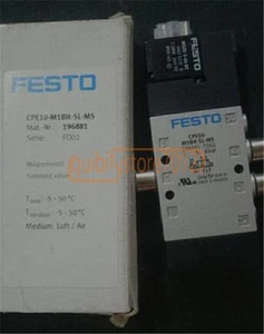 NEW Festo Solenoid Valve CPE10-M1BH-5L-M5 196881 - Picture 1 of 1