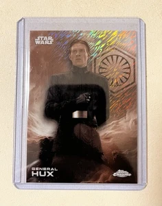 General Hux Black & White Shimmer Refractor SP 2025 Star Wars Topps Chrome - Picture 1 of 2