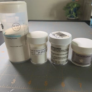 Lot of Embossing Powder Stamping - Picture 1 of 10