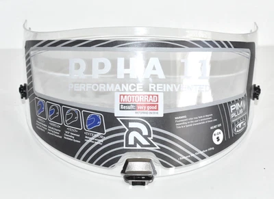 HJC RPHA-11/70 Visor HJ-26 Clear Tear Off Posts Pinlock for Size Small Helmet - Image 1 of 4