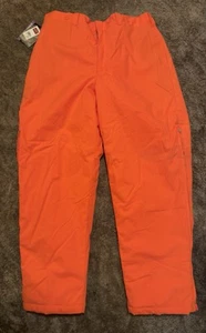 VTG Woolrich 3257 Blaze Orange 1990s Men's Fluorescent Hunting Pants NWT - XXL - Picture 1 of 12