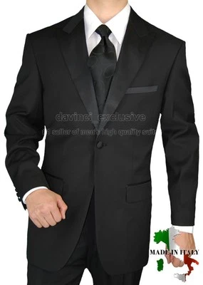Clearance Giorgio Napoli Mens Tuxedo Suit 1 Button Milano-PL1  - Image 1 of 4