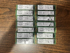 Lot of 14 Mixed 256GB NVMe SATA SSD - Afbeelding 1 van 1