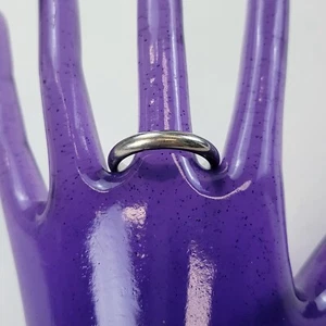 Milor Italy Stainless Steel Ring Size 8 - Picture 1 of 7