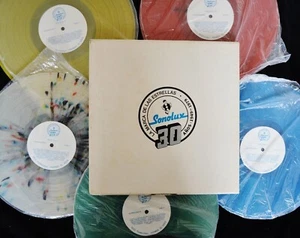 5 LP COLORED MARBLED VINYL SONOLUX 1949-1979 LATIN DISCO TRADITIONAL - Picture 1 of 1