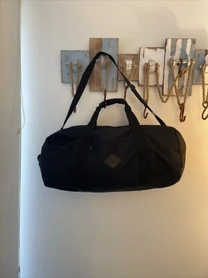 Bolsa de lona G.K. Bass - Equipaje de mano para gimnasio de fin de semana - Negro - Equipo para exteriores Foto 1 de 4