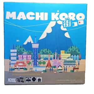 MACHI KORO MASAO SUGANUMA JAPANESE CARD BOARD GAME 2015 - Picture 1 of 3