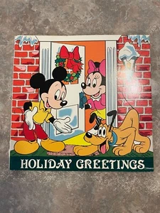Disney holiday greetings card with silver round by rarities mint .999 pure - Picture 1 of 7