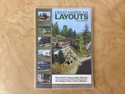 Great American Layouts DVD Series Dick Elwell’s H.V.R.R. & Gil Freitag’s S.C.&W. - Image 1 of 3