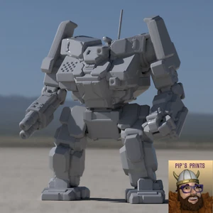 AWS-PB Awesome "Pretty Baby" Alternate Mech Model For Battletech 6mm-10mm-15mm - Bild 1 von 1
