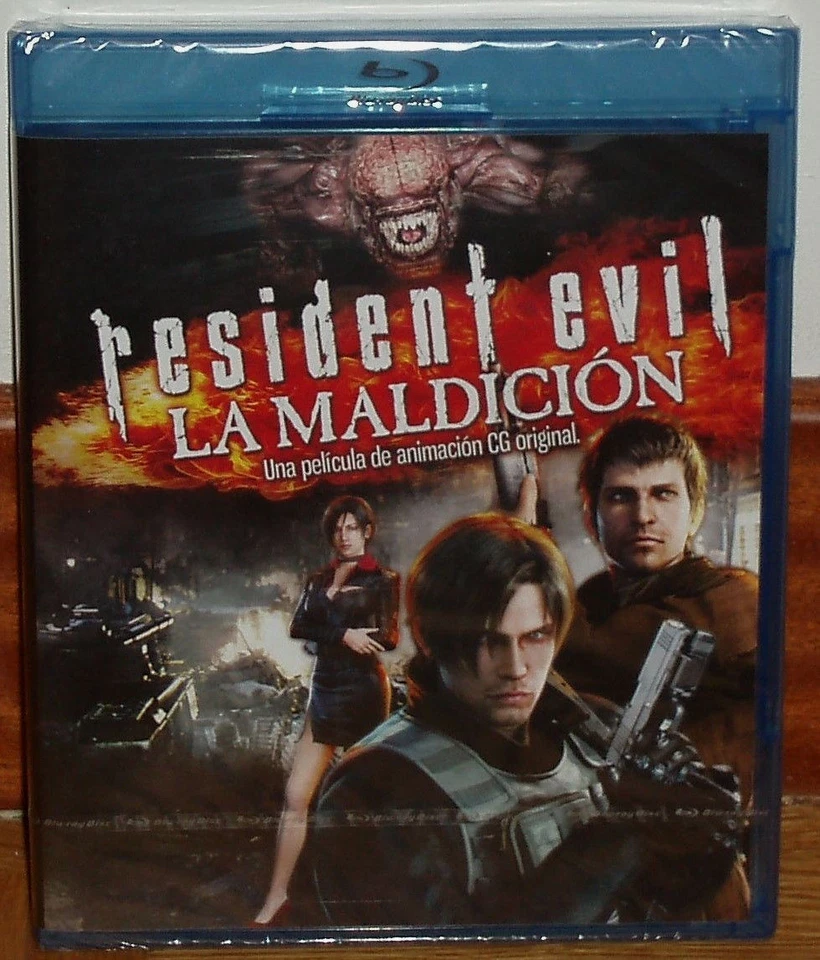 Resident Evil the Curse Blu-Ray New Sealed Animation (Sleeveless Open) R2 - Image 1 of 1