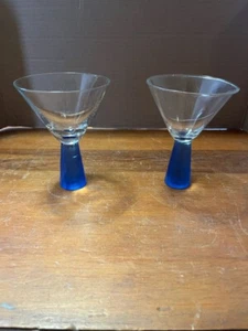 Vintage - Coppia Bicchieri da Cocktail Metà Secolo - Bicchiere Martini MCM - Foto 1 di 5