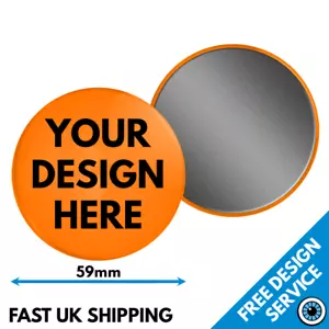 Calamite Frigo Neon 59mm Personalizzate • Stampa Personalizzata Fluorescente Promozionale - Foto 1 di 4