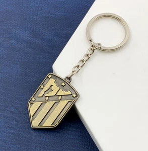 SPANISH LEAGUE La Liga Atlético de Madrid PREMIUM KEYCHAIN METAL SOCCER KEYRING - Picture 1 of 1