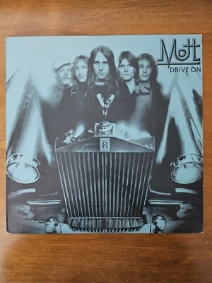 Mott The Hoople ~ Drive On ~ Vinyl Record LP Album W/ Inner Sleeve ~ 1975 ~ Mint - Image 1 of 4