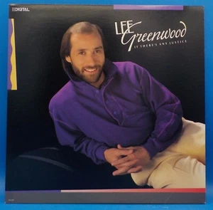 Lee Greenwood LP "If There's Any Justice" NM BX4A - Imagen 1 de 3