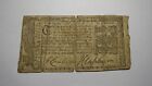 1770 $1/6 Maryland MD Colonial Currency Bank Note Bill RARE One Sixth Dollar!