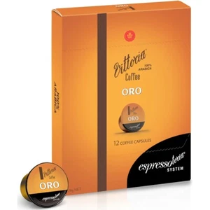 Vittoria Espresso Oro Coffee Pods Capsules 12 Pack - Picture 1 of 3