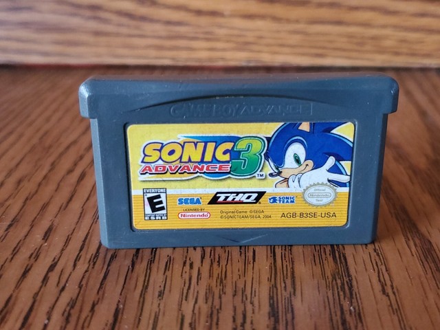 Jogo Sonic Advance 3 - GBA - Sebo dos Games - 10 anos!