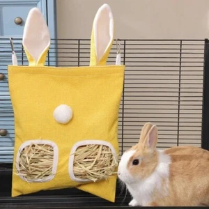 Rabbit Ear Hay Feeder Hanging Pouch (0069) - Picture 1 of 12