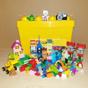 LEGO CLASSIC - 10698 - GRANDE BOÎTE CRÉATIVE EN BRIQUE - EXCELLENT ÉTAT, BAIGNOIRE INC & INST - Photo 1/1