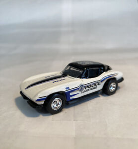 Hot Wheels 1:64 1963 Corvette Cop Rods Hartford, CT Police Diecast 1/64 White
