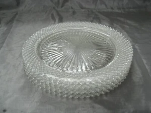 1930's Anchor Hocking MISS AMERICA Set of 4~10-1/4" Dinner Plates Clear Glass 2 - Picture 1 of 4