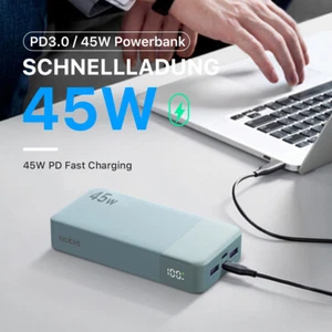 Power Bank 20000mAh 45W USB Fast Charger External Battery Pack for Laptop Phone - Picture 1 of 6