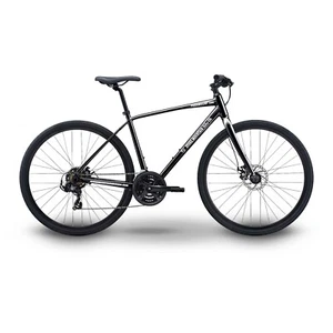 Paramount 100 Hybrid Bike 21-Speed Lightweight Aluminum Frame DISC BRAKES Black - Picture 1 of 5