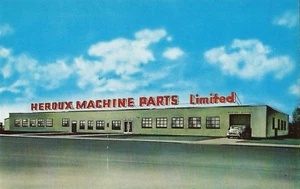 Postcard Quebec Montreal Longueuil Heroux Machine Parts Ltd 1950s NrMINT Unused - Picture 1 of 2