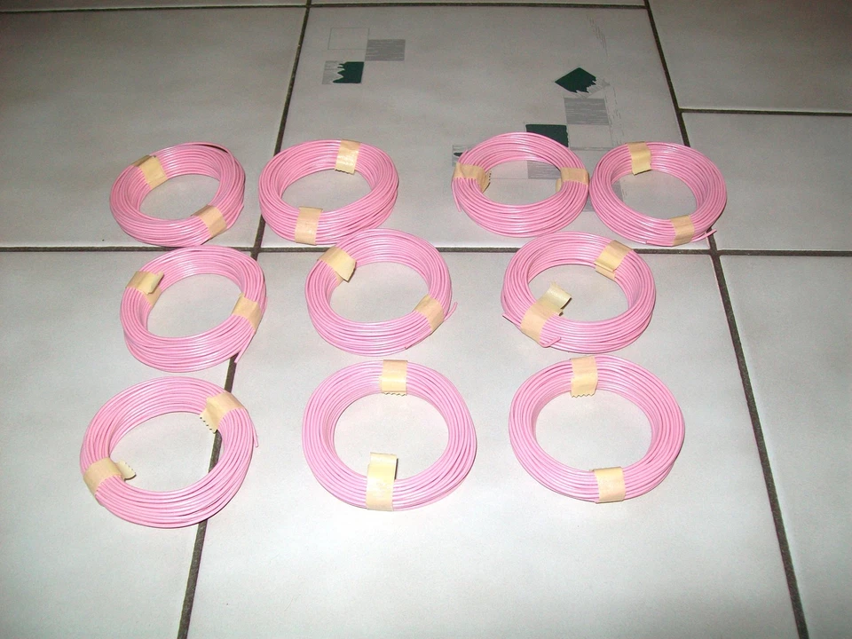 BELI-BECO 10x10m Schaltlitze für Modelleisenbahnen und Puppenhausbeleuchtung."SONDRPOSTEN"