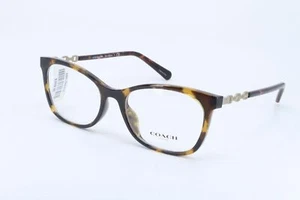 Monturas de anteojos Coach HC6127U ojo de gato oscuro para mujer 53-17-140 - Imagen 1 de 6