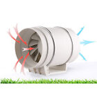 Inline Duct Ventilation Fans Vent Exhaust Blower Air Circulation 4 Inch 220 m&#179;/h