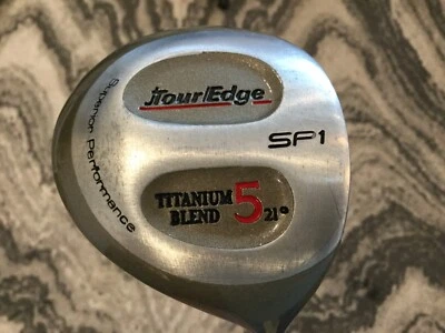 Tour Edge Golf SP1 Titanium Blend 21* 5 Fairway Wood Graphite SP1 Shaft RH NICE - Image 1 of 4