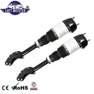 Pair Front Air Suspension Shock Absorber Strut For Mercedes GL350 X166 2013-2016 - Bild 1 von 2