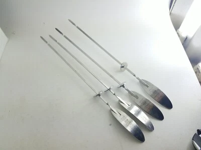 Hoffritz Stainless Steel Skewers Set Four Pieces 15 In Long - Image 1 of 4