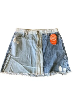 Wonder Nation Denim Youth Size XL X-Large Blue Distressed Adjustable Waist NWT - Image 1 of 4