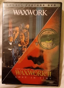 NEW & Sealed Waxwork/Waxwork II: Lost in Time Double Feature (DVD, 2003) US Impo - Foto 1 di 2