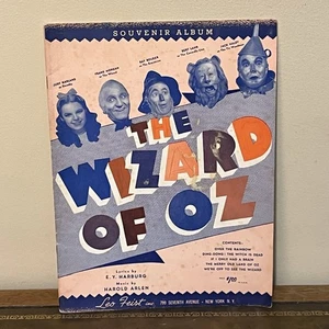 Zauberer von Oz Souvenir Album Buch Noten 1939 MGM - Bild 1 von 17