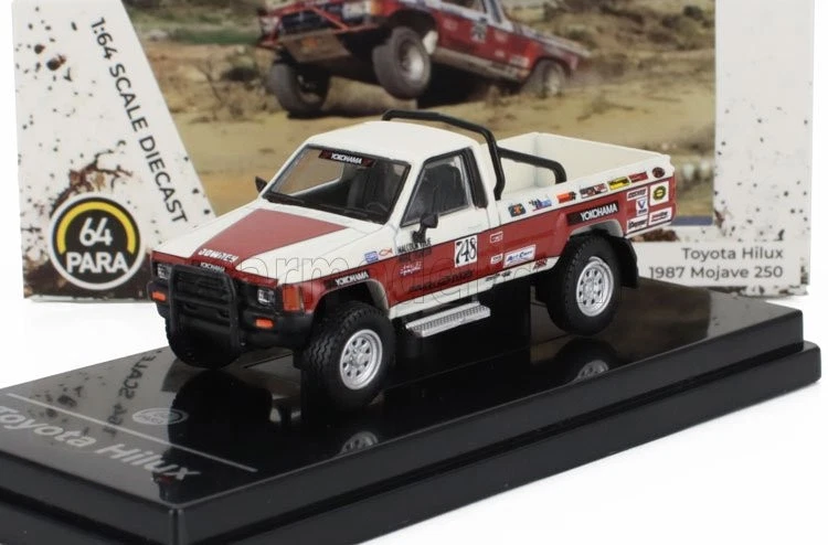 1/64 PARAGON-MODELS - TOYOTA - HILUX PICK-UP RACING LHD 1985 PA-55527 - Immagine 1 di 1