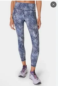Sweaty Betty Women's Leggings Power 7/8 Length Size 4 Pockets Workout Yoga Pants - Picture 1 of 8