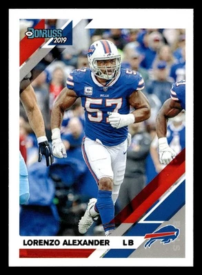 Lorenzo Alexander 2019 Donruss #39 Buffalo Bills FOOTBALL *233 - Image 1 of 2