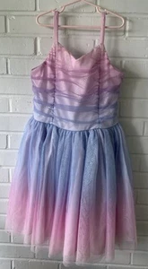 Girls Tutu Dress Cat & Jack Party Play Dress Up Pink Blue Size XL 14 NEW - Picture 1 of 6
