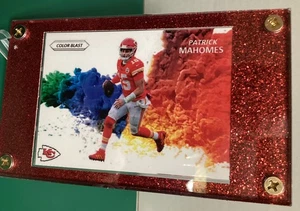 COLOR BLAST Patrick Mahomes II Passing Variation Kansas City Chiefs Red Display - Bild 1 von 16