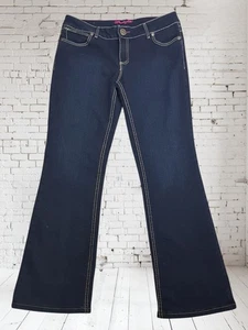 Y2K Wrangler Bootcut Jeans Size 10 32 Leg Retro - Picture 1 of 7